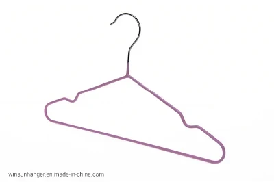 Daily Used PVC-Coating Metal Wire Laundry Metal Hanger
