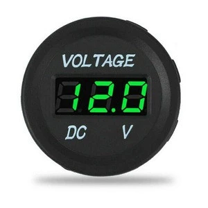 DC 12v LED digital display voltmeter car single battery 4X4 voltage meter gauge monitor for motorbike / car / boat / ATV / UTV
