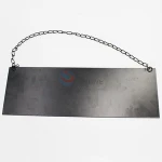 Decorative door plate
