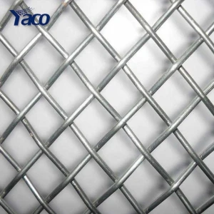 Decorative Mesh 3x3 Stainless Steel Galvanized Crimped Wire Mesh / Aluminum Alloy Crimped Wire Mesh Woven  for Screen &amp; Walls