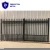 Import Decorative ornamental security spear top powder coated black welded aluminum fence and gates from China