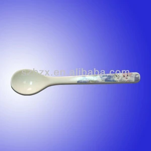 delicate unbreakable melamine reuseful plastic food spoons