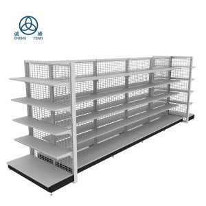 Design customization supermarket gondola shelving shelf