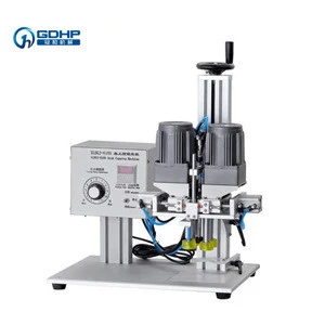 Desktop Manual Semi-automatic Pneumatic Screw Capping Machine For Plastic Glass Bottle Sealing