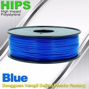 DEZHIJIAN 3mm 1.75mm hips 3d printer filament blue 3d printer filament 1.75