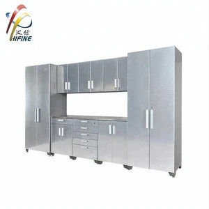 Diamond Plate Garage Storage System Tool Cabinet