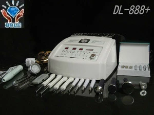 Diamond Ultrasonic Skin scrubber Microcurrent Beauty Microdermabrasion Machine DL-888+