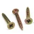 Import DIN7505 Yellow Zinc Square Countersunk double CSK wood chipboard screws for wood from China