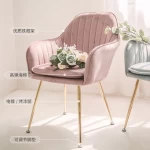 Dining Chair Nordic Cheap Indoor Home Furniture Gold Velvet Modern Luxury Restaurant Dining Room Chairs For Dining Room
