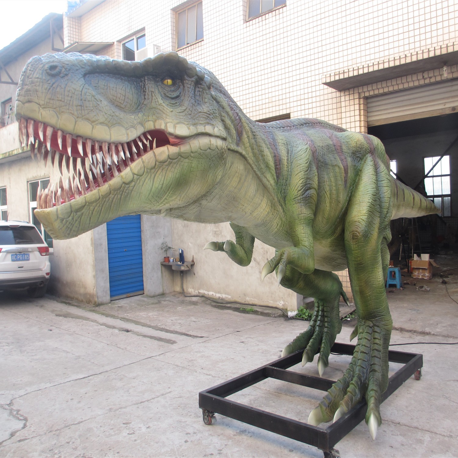 Dinosaur Park Realistic Animatronic Dinosaur Model