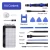 Import DIY Precision Magnetic Screwdriver Set 142 in 1 Mobile Phone Computer Laptop PC Repair Tools Kit with 120 Bits from China