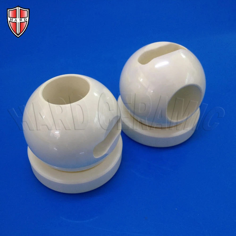 DN50 alumina ceramic ball valve