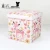 Import Dongyi customized size leather collapsible cube storage box stool from China