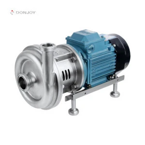 Donjoy SS304 and SS316L Sanitary drink beverage stainless steel drain close impeller centrifugal pumps