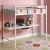 Import Dormitory Metal Steel bunk bed with Desk from China