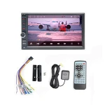 double din Link IOS entertainment system car media player with Digital TV