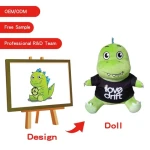 Dropshipping Soft Stuffed Doll For Baby Custom Stuffed Animals Soft Dragon Plush Toy plush toys manufacturing