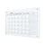 Import Dry erase office whiteboard calendar glass weekly planner whiteboard from China