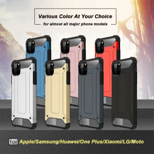 Dual Layer pc and tpu armour Solid protection design Phone Cover Shell Housings for Iphone