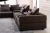 Import Dubai Living Room Furniture Wooden Frame Brown Sofa Set from China