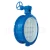 Import Ductile Iron/Cast Steel Worm Gear Flanged Triple Eccentric Soft Seal Butterfly Valve from China