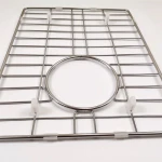 Durable Household Metal Wire Mesh Kitchen Home Stainless Steel Sink Bottom Grid