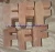 Import Durable wooden alphabet art crafts Himalayan natural salt alphabet from Pakistan