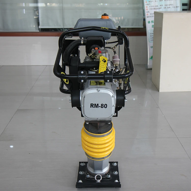 DYNAMIC new design TRE-82 mini construction machine gasoline tamping rammer for sale