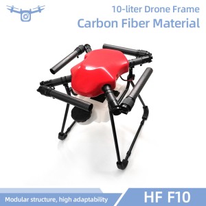 Easy Assembling Red Drone 10 Kg Efficient Agricultural Spraying Drone Rack