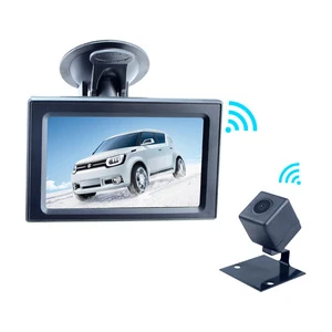 Easy install DIY digital wireless 4.3inch car lcd monitor car reverse monitor car rearview system