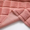 eco-friendly 100% polyester rabbit faux fur jacquard fabric for faux fur jacket