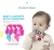 Import Eco friendly new baby silicone animal mermaid chewing teether baby chew toy teething silicone mordedor de bebe from China