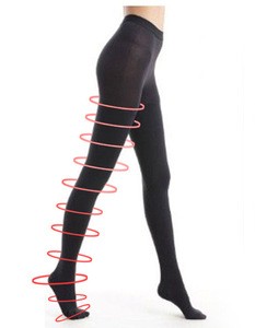 Elastic medical anti slip stocking product type thigh high body compression stocking