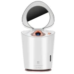 electric heating nano ionic Aroma facial steamer with magnifying lamp