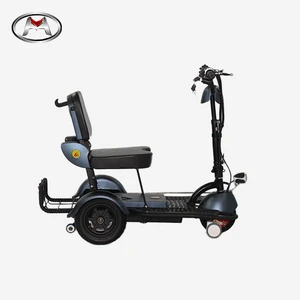 electric mobility scooter 3 wheel foldable mobility scooter for disabled or handicapped