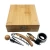 Import Elegant Bamboo  Box 4  pcs Bamboo wooden Accessories Wine Opener Set Gift Box from China