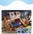 Import Elegant Solid Wood Kids Bunk Bed with Canopy from Indonesia