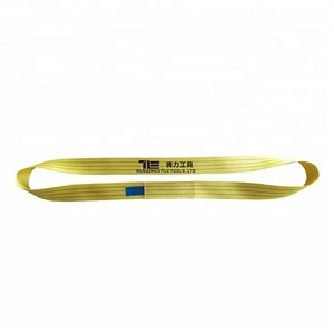 Endless Safety Factor  Flat Webbing Polyester Lifting  Round Slings