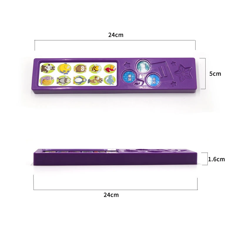 Environmental protection materials sound button with chip for colorful picture book