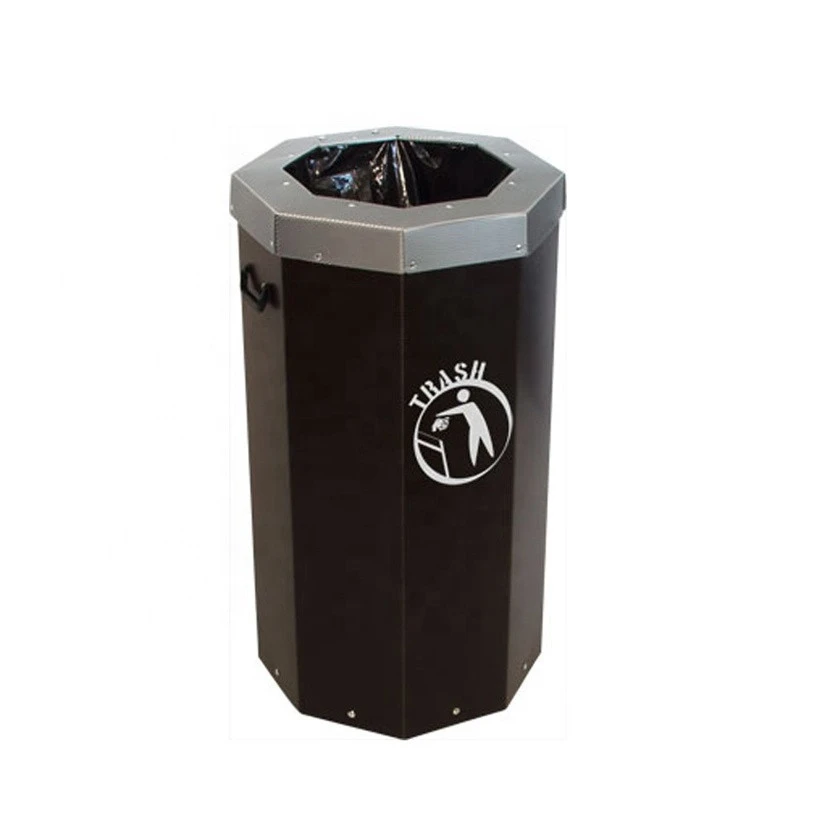 ESD Recycling Electronic Corrugated Plastic Stackable Waste Bins