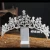 Import European and American Baroque Crystal Crown Tiara Diamond Wedding Bridal Tiara For Accessories from China