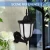 Import European lantern shape waterproof IP95 upgraded outdoor solar wall mount light for front door bridge from China