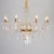 Import European luxury candle crystal chandelier modern living room dining room crystal pendant hotel banquet hall decorative lighting from China