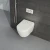 Import European Smart standard ceramic two piece wall hung toilet WC With Concealed Water Tank from China