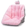 Exclusive amazon hot seller original two-sided two-color plush rabbit Home Office seat cushion  Low MOQ