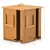 Import Extravagant christmas gift rotating holder organizer bamboo tea box wooden from China