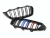 Import f32 f33 f36 f80 f82 f83 car front mesh bumper grille m color for bmw 2014-2017 from China