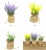 Import Factory Artificial Small bonsai tree lavender flower potted tree plant bonsai for sale from China