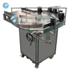 Factory Bottle Unscrambler Turntable Rotary Table with Labeling Machine