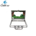 Factory custom DIY clear plastic transparent acrylic briefcase